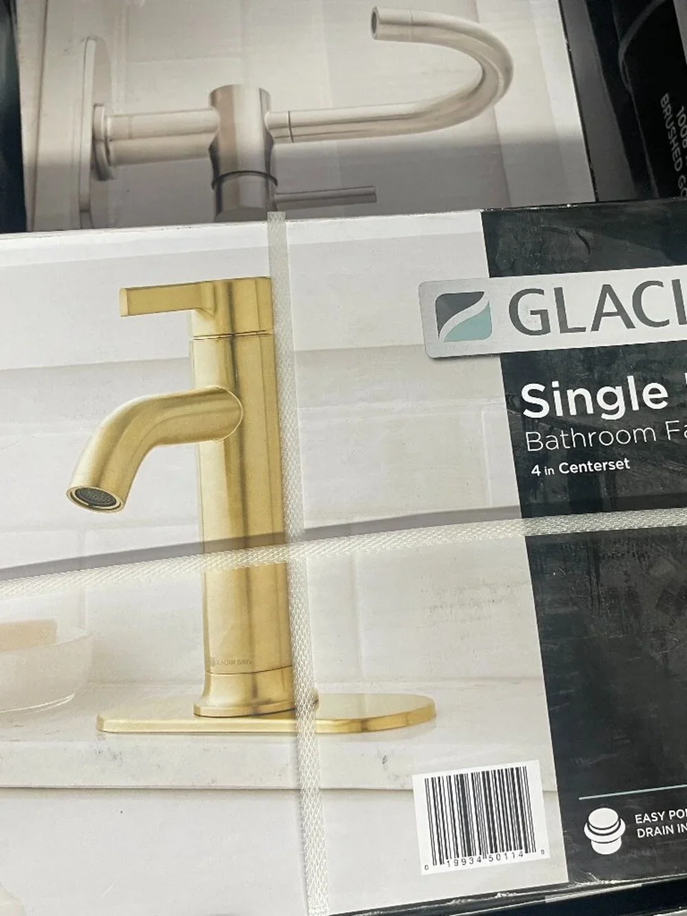 Glacier Bay Brushed Gold Faucet